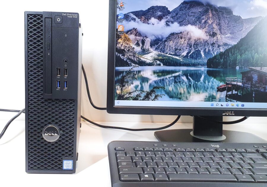 Dell Precision Tower 3420 SFF PC - i5 7th Gen, 8GB RAM, 512GB SSD + 1TB HDD - Image 3