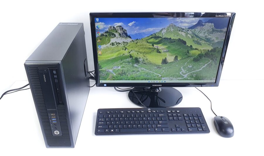 HP EliteDesk 800 G2 SFF Desktop Computer Set - i5 6th Gen,1TB HDD, 16GB RAM - Image 2