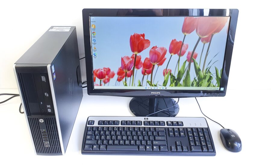 HP Compaq Elite 8300 SFF Desktop PC Bundle - i5 Quad Core, 16GB RAM, 1TB HDD - Image 2