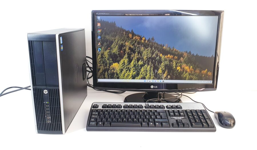 HP Compaq Elite 8300 SFF Desktop PC Bundle - i5 Quad Core, 16GB RAM, 2TB HDD