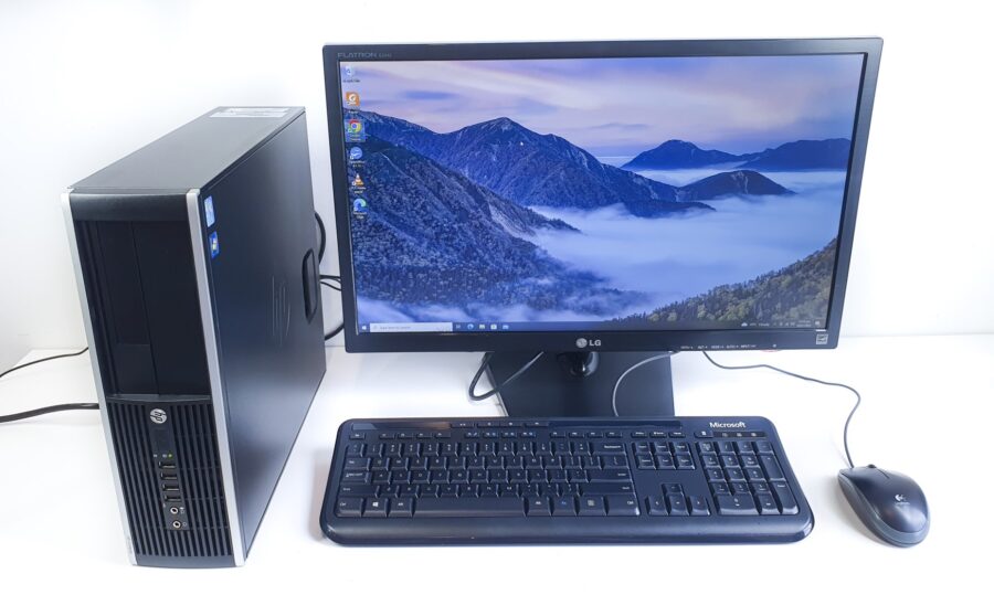 HP Compaq Elite 8300 SFF Desktop PC Bundle - i5 Quad Core, 16GB RAM, 1TB HDD - Image 2