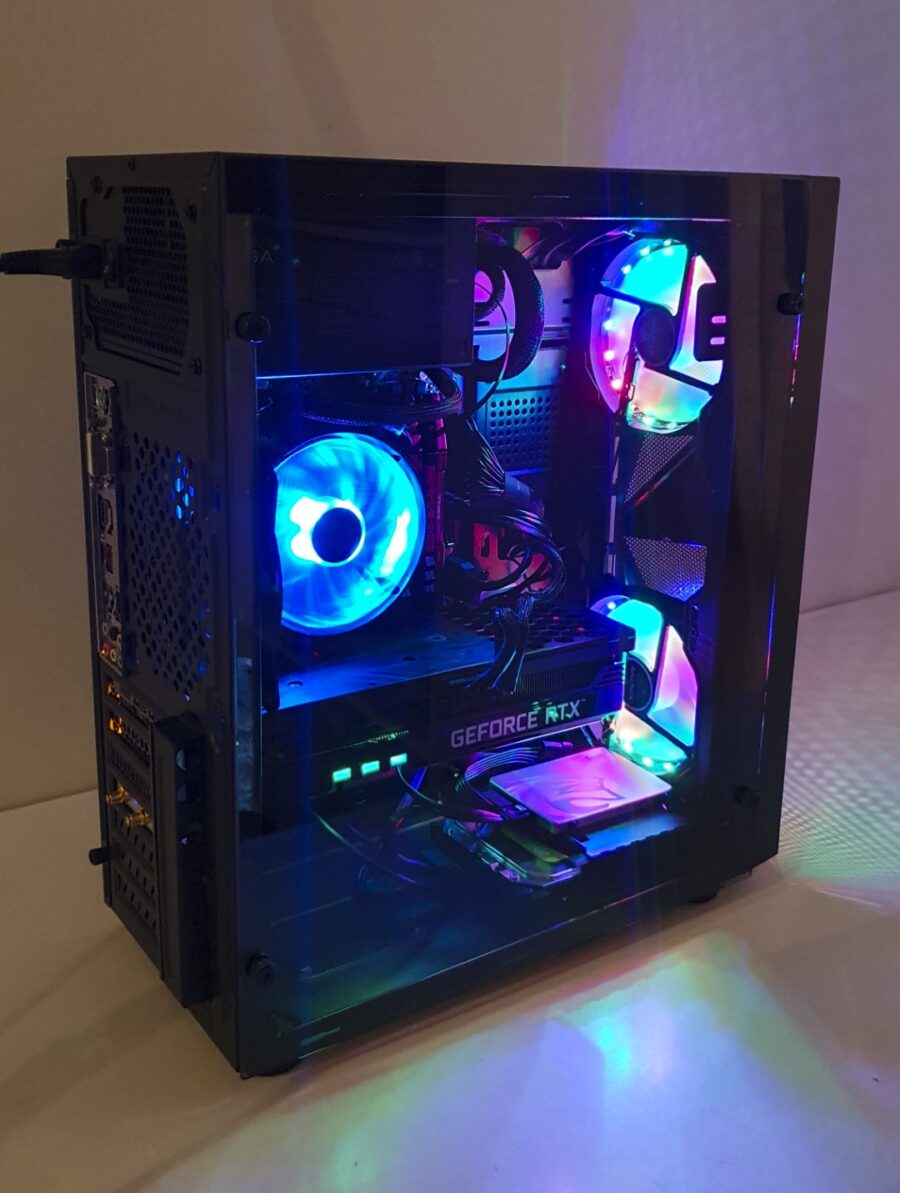 Gaming PC - i5 9th Gen, 32GB RAM, 1TB SSD, 4TB HDD, 8GB GeForce RTX 3070 GPU - Image 2