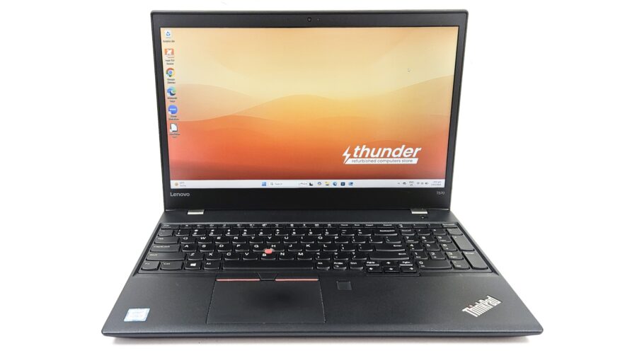 15.6" Lenovo ThinkPad T570 laptop - i5 7th Gen, 16GB RAM, 256GB SSD